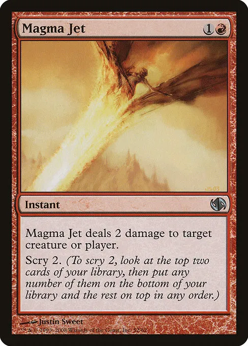 Magma Jet · Duel Decks: Jace vs. Chandra 52/64