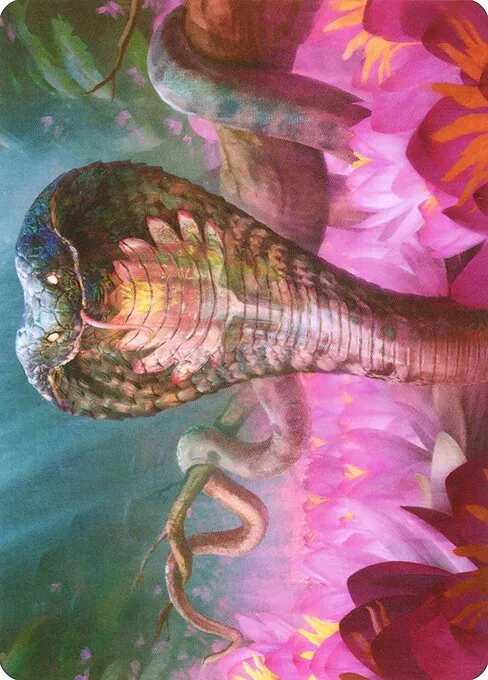 Lotus Cobra // Lotus Cobra · Zendikar Rising Art Series 71/81