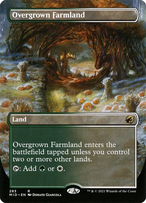 Overgrown Farmland · Innistrad: Midnight Hunt 283/399
