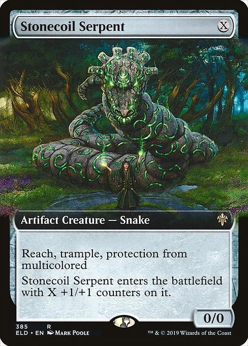 Stonecoil Serpent · Throne of Eldraine 385/398