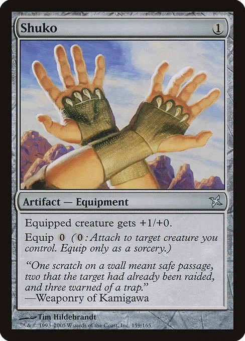 Shuko · Betrayers of Kamigawa 159/165