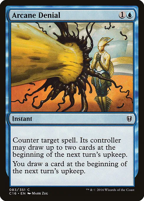 Arcane Denial · Commander 2016 83/351