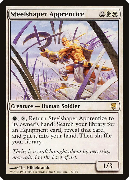 Steelshaper Apprentice · Darksteel 15/165