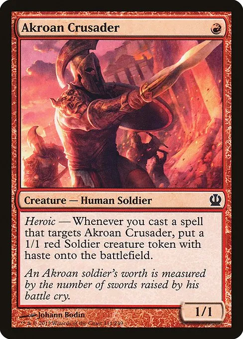 Akroan Crusader · Theros 111/249