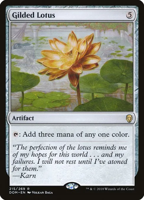 Gilded Lotus · Dominaria 215/280