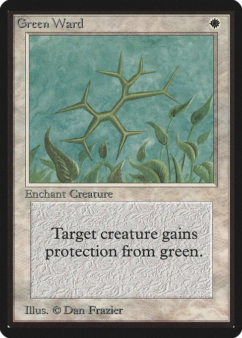Green Ward · Limited Edition Beta 21/302