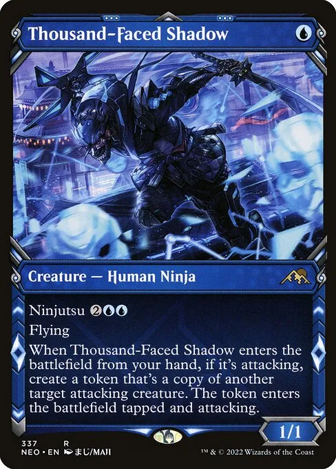 Thousand-Faced Shadow · Kamigawa: Neon Dynasty 337/531