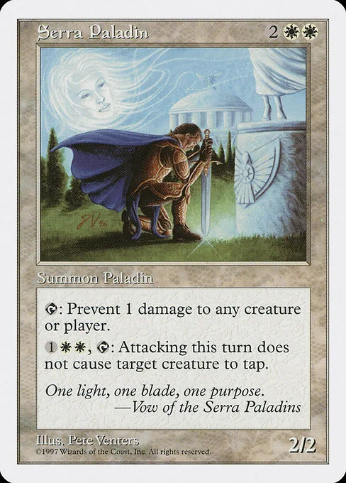 Serra Paladin · Fifth Edition 61/460