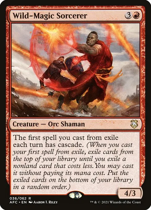 Wild-Magic Sorcerer · Forgotten Realms Commander 36/331
