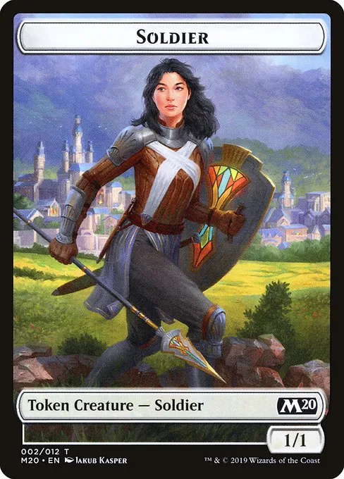 Soldier · Core Set 2020 Tokens 2/12
