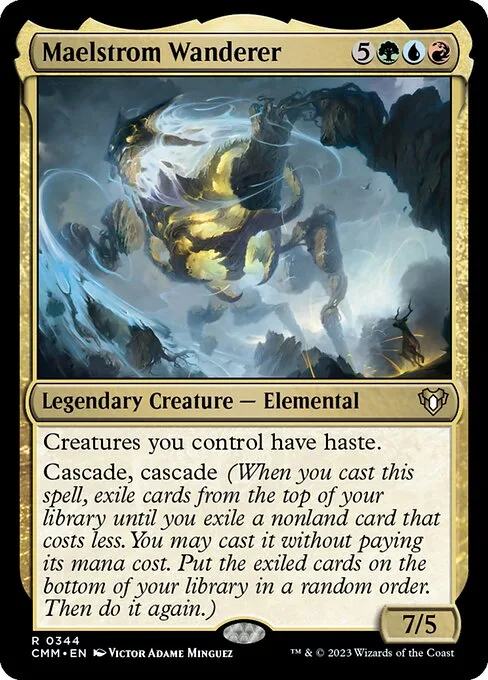 Maelstrom Wanderer · Commander Masters 344/1067