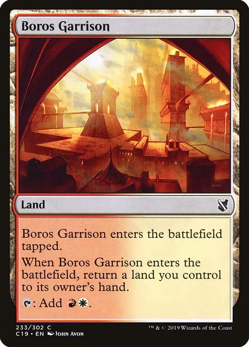 Boros Garrison · Commander 2019 233/302