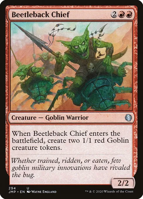 Beetleback Chief · Jumpstart 294/497