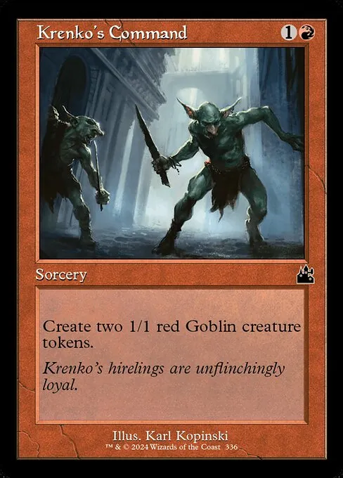 Krenko's Command · Ravnica Remastered 336/531
