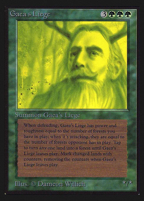 Gaea's Liege · Collectors' Edition 197/302