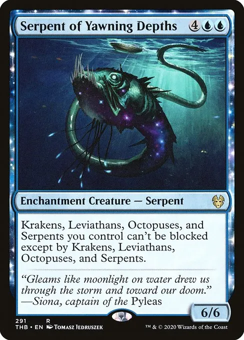 Serpent of Yawning Depths · Theros Beyond Death 291/358