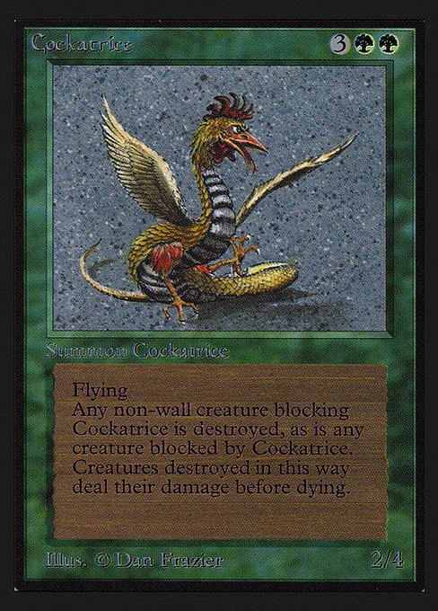 Cockatrice · Intl. Collectors' Edition 190/302