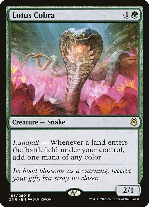 Lotus Cobra · Zendikar Rising 193/407