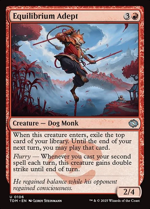 Equilibrium Adept · Tarkir: Dragonstorm 106/427