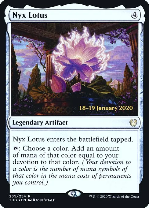 Nyx Lotus · Theros Beyond Death Promos 235s/137