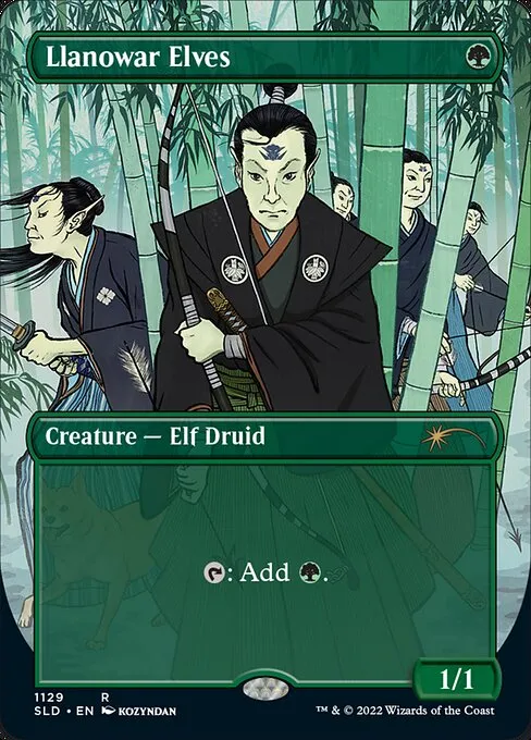 Llanowar Elves · Secret Lair Drop 1129/2547