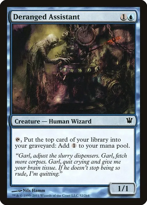 Deranged Assistant · Innistrad 52/264