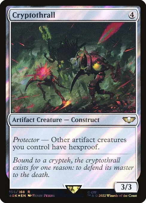 Cryptothrall · Warhammer 40,000 Commander 155★/617