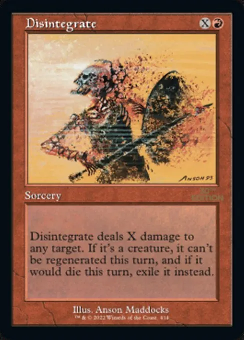 Disintegrate · 30th Anniversary Edition 434/594