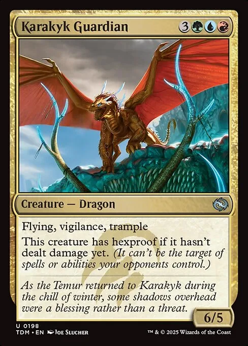 Karakyk Guardian · Tarkir: Dragonstorm 198/427
