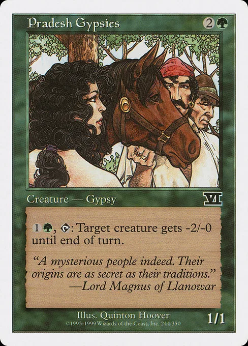 Pradesh Gypsies · Classic Sixth Edition 244/351