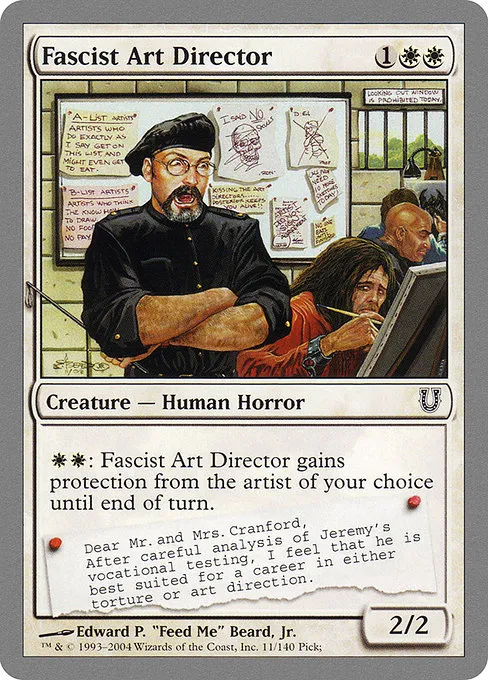 Fascist Art Director · Unhinged 11/168