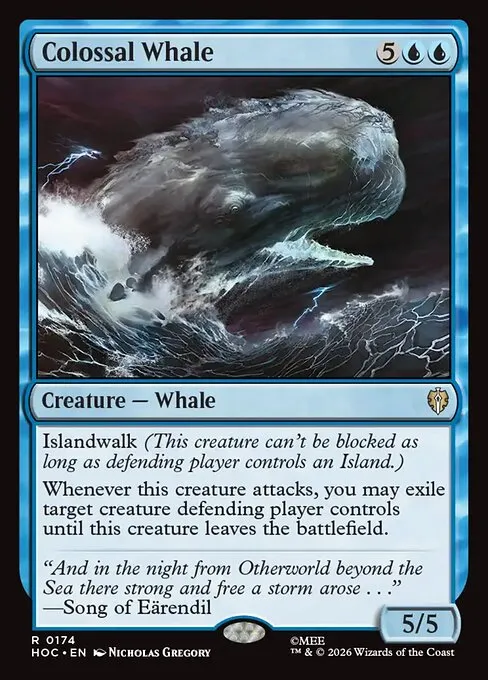 Colossal Whale · The Hobbit Commander 174/7
