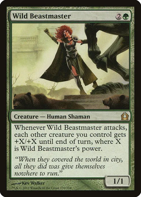Wild Beastmaster · Return to Ravnica 139/274
