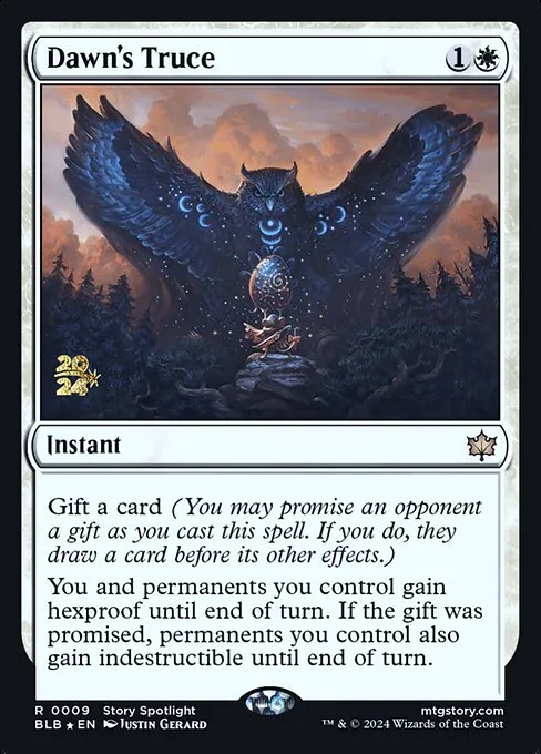 Dawn's Truce · Bloomburrow Promos 9s/160