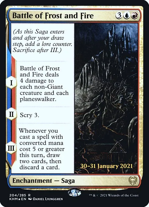 Battle of Frost and Fire · Kaldheim Promos 204s/158