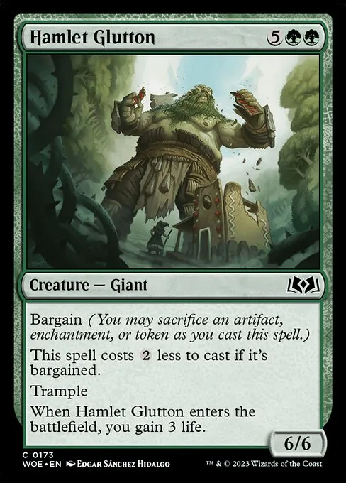 Hamlet Glutton · Wilds of Eldraine 173/381
