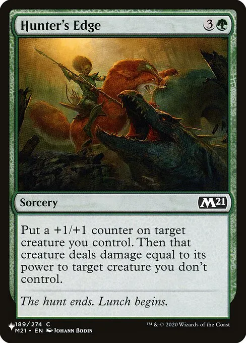 Hunter's Edge · The List M21-189/5050