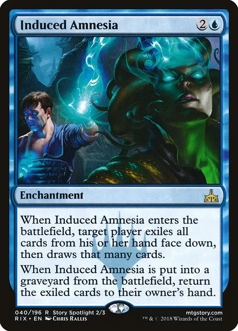 Induced Amnesia · Rivals of Ixalan 40/205