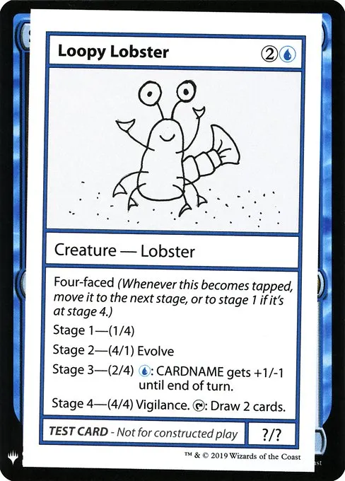 Loopy Lobster · Mystery Booster Playtest Cards 2019 26/121