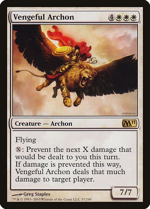 Vengeful Archon · Magic 2011 37/249