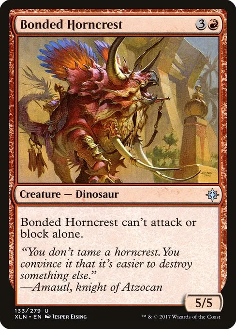 Bonded Horncrest · Ixalan 133/289
