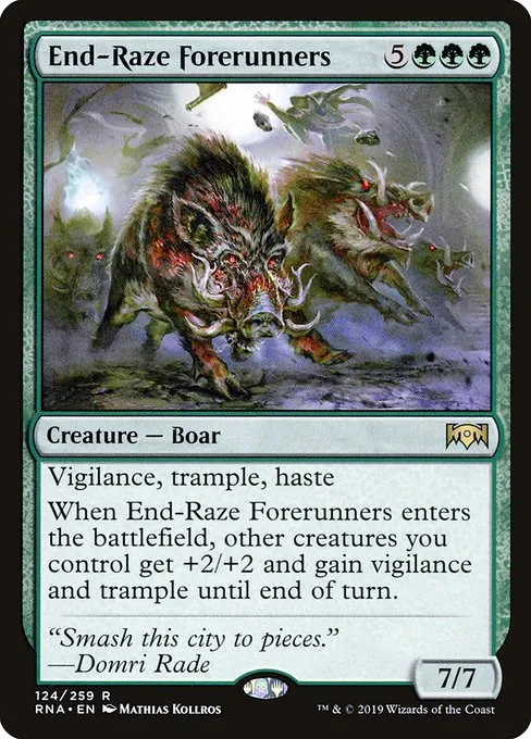 End-Raze Forerunners · Ravnica Allegiance 124/273