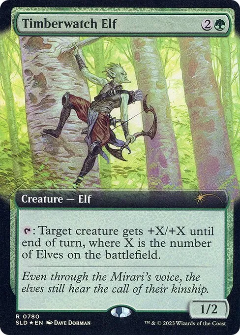 Timberwatch Elf · Secret Lair Drop 780/2547