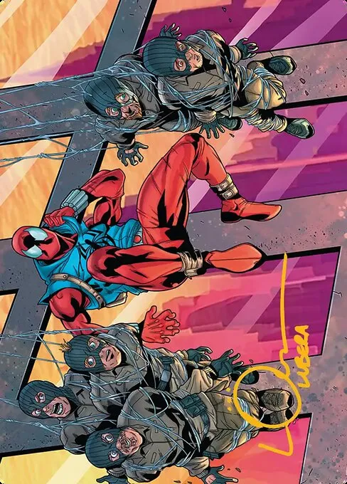 Scarlet Spider, Ben Reilly // Scarlet Spider, Ben Reilly · Marvel's Spider-Man Art Series 38/54