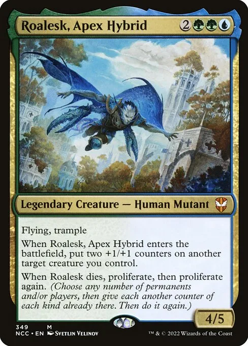 Roalesk, Apex Hybrid · New Capenna Commander 349/447