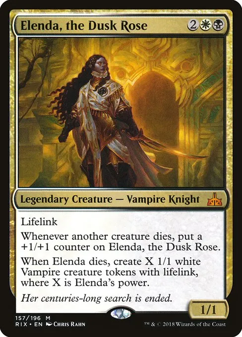 Elenda, the Dusk Rose · Rivals of Ixalan 157/205