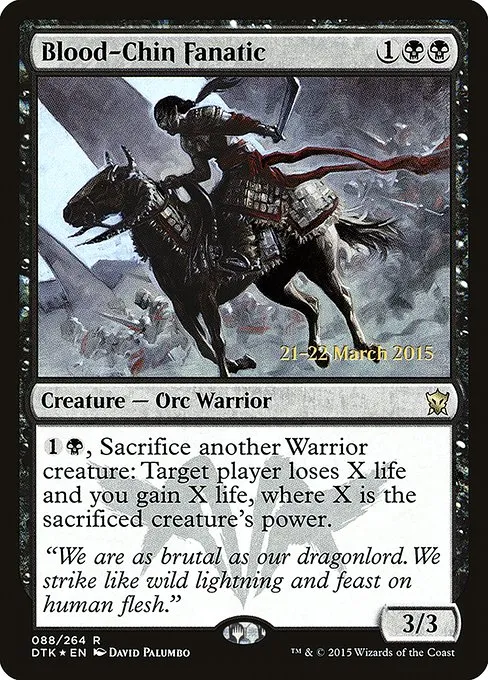 Blood-Chin Fanatic · Dragons of Tarkir Promos 88s/51