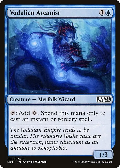 Vodalian Arcanist · Core Set 2021 83/397