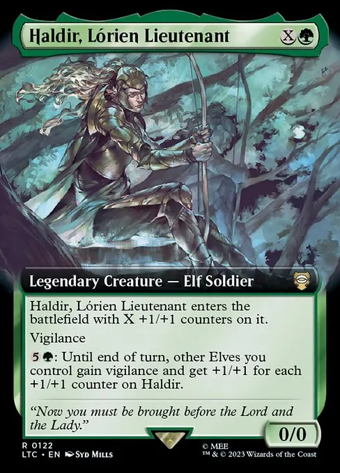 Haldir, Lórien Lieutenant · Tales of Middle-earth Commander 122/591