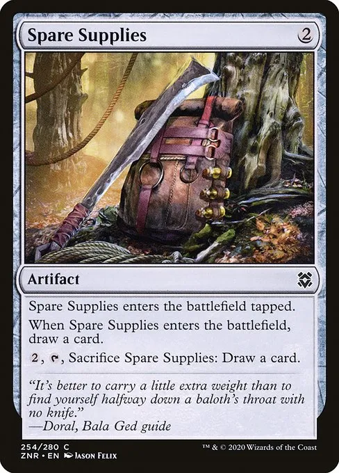 Spare Supplies · Zendikar Rising 254/407
